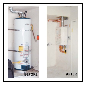 Why tankless water heaters?